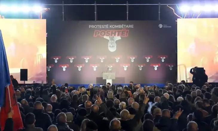 Salianji i pranishëm në protestën e Berishës: S’më përjashton dot askush! Nuk jam organizator, por një protestues