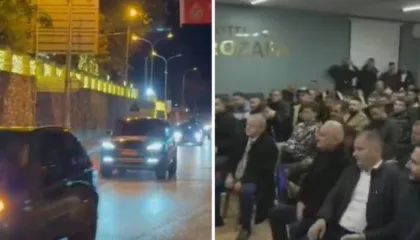 Salianji nis takimin me demokratët e Shkodrës, e presin me entuziazëm e duartrokitje