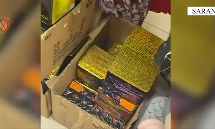 Sekuestrohen mjete piroteknike në Sarandë, procedohen penalisht dy shtetas