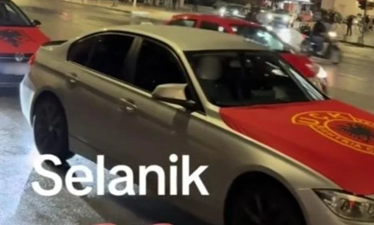 Selaniku ”digjet” me flamujt kuqezi dhe të UÇK-së për 28 Nëntorin