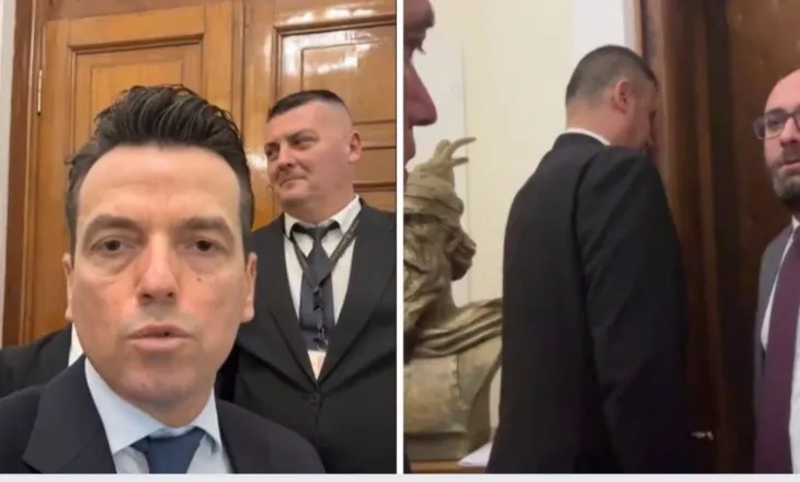 Shehaj nuk largohet nga dera e Këshillit të Mandateve, Bardhi del nga mbledhja dhe e informon për diskutimet, deputeti i PD: Nuk pranojnë të…