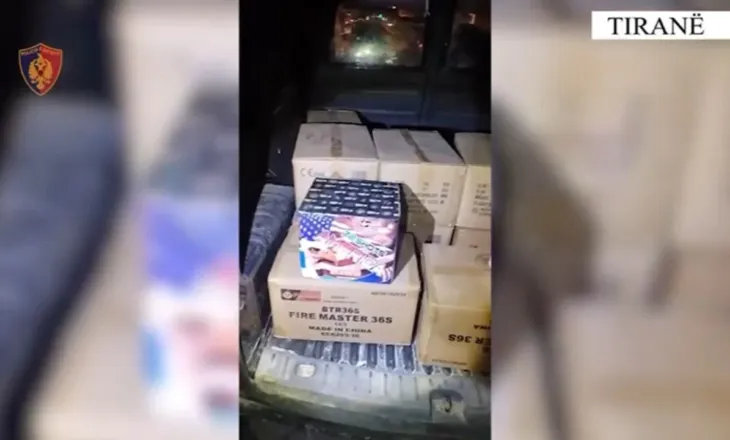 Shisnin lëndë piroteknike pa leje, arrestohen 3 persona dhe procedohen penalisht 9 të tjerë në Tiranë