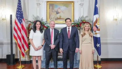 “Shqipëria është një mrekulli e diplomacisë amerikane”/ Bushati takohet me sekretarin e SHBA-së, Marco Rubio