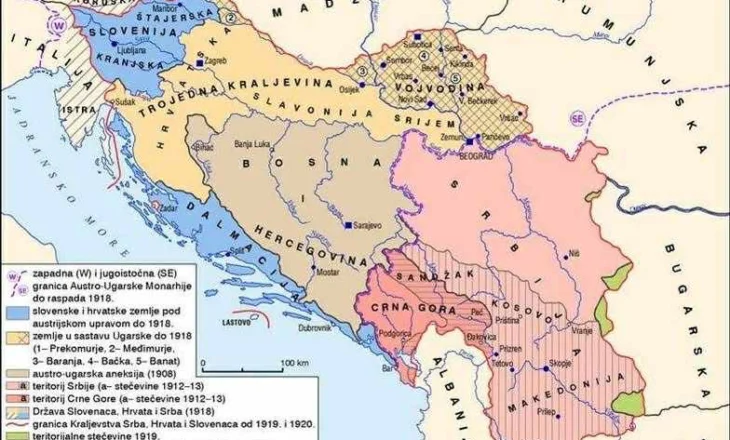 Si sot, më 1 dhjetor 1918, u themelua Jugosllavia, ose burgu i kombeve: Kjo ngjarje shënon edhe 107 vjetorin e riokupimit të Kosovës..