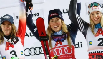 Ski/ Lara Colturi në podium, skiatorja shqiptare përfundon në vendin e 3-të në garën e slalomit