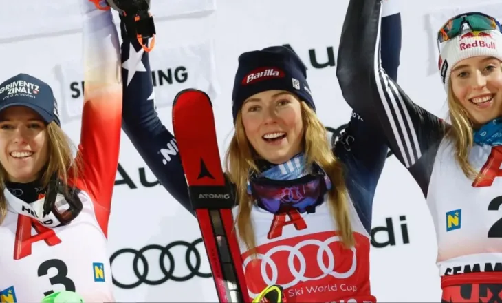 Ski/ Lara Colturi në podium, skiatorja shqiptare përfundon në vendin e 3-të në garën e slalomit