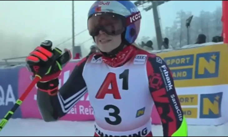 Skitë Alpine/ Lara Colturi fantastike, renditet e treta në provën e parë në Austri..