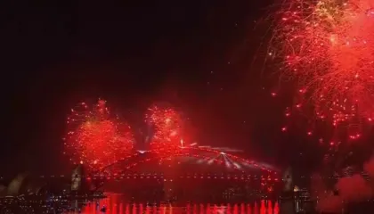 Spektakël fishekzjarresh! Viti i ri 2026 mbërrin në Australi