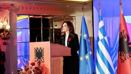 Spiropali me komunitetin shqiptar në Greqi: Ku ka shqiptarë, ka atdhedashuri! Të angazhuar për të arritur Marrëveshjen për Pensionet