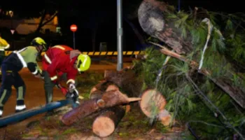 Stuhia e fuqishme paralizon Costa del Sol, qytetarët bllokohen në shtëpi