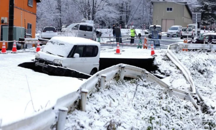 Të paktën 30 të plagosur pas tërmetit të fuqishëm  me magnitudë 7.6 dhe cunamit në Japoni