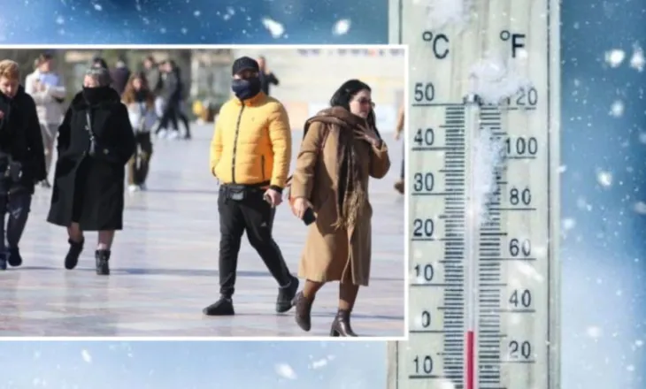 Temperaturat zbresin në -5 gradë celcius/ Ja parashikimi i motit për ditën e shtunë