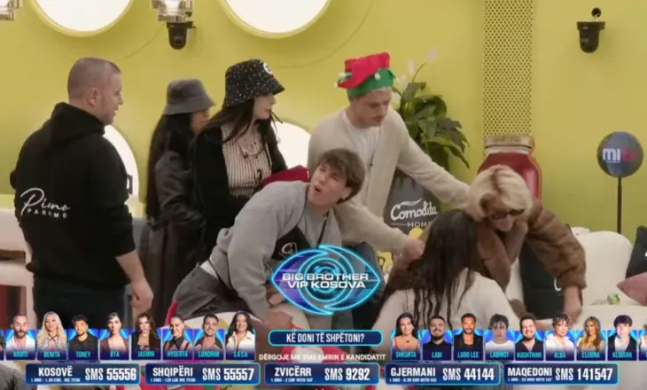 Tensionohet situata në Big Brother VIP Kosova 4/ Dolce godet Albën, banorja përfundon në tokë