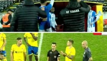 Tirana befason Elbasanin. Protesta dhe braktisje të ndeshjes, në fund ka “paqe”