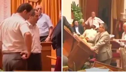 Topalli rikthen videon e 2006: Ja ç’bënin socialistët në Parlament kur po firmosej MSA dhe NATO