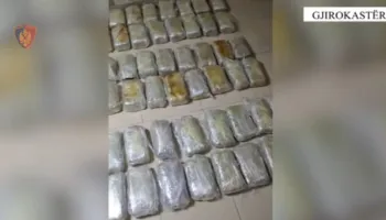 Trafik droge drejt Greqisë, kapen 51 kg kanabis, pranga të riut, në kërkim tre të tjerë