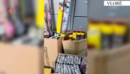 Tregtonte lëndë piroteknike, procedohet penalisht pronarja në Vlorë, sekuestrohen 691 copë fishekzjarrë