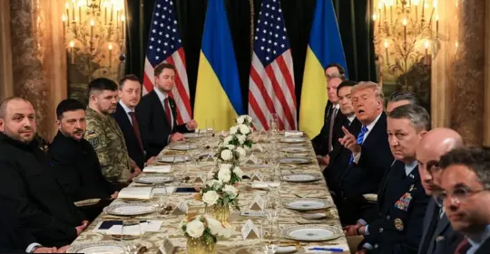 Trump pret Zelenskyn në rezidencën e tij në Mar-a-Lago: Takim i shkëlqyer, jemi drejt fundit të luftës. Presidenti ukrainas: Kemi dakordësi për 90% të planit me 20 pika