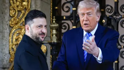 Trump pret Zelenskyn në rezidencën e tij në Mar-a-Lago: Takim i shkëlqyer, jemi drejt fundit të luftës