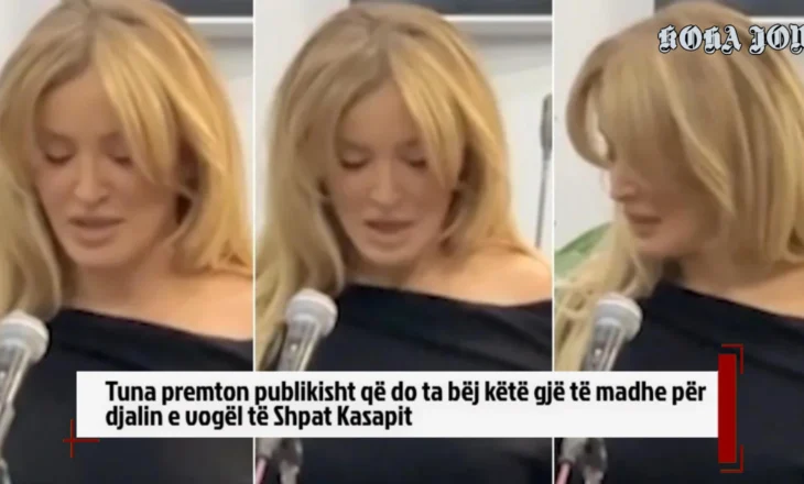 Tuna premton publikisht që do ta bëj këtë gjë të madhe për djalin e vogël të Shpat Kasapit