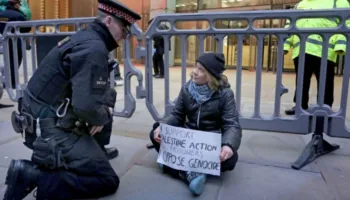 U arrestua në Londër gjatë protestës për Palestinën, lirohet aktivistja Greta Thunberg
