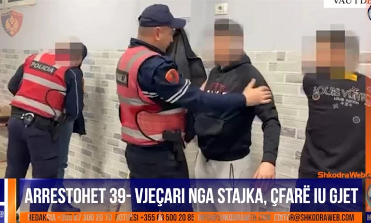 VIDEO – Arrestohet 39- vjeçari nga Stajka, ja çfarë i gjeti policia e Shkodrës në lokalin në përdorim…