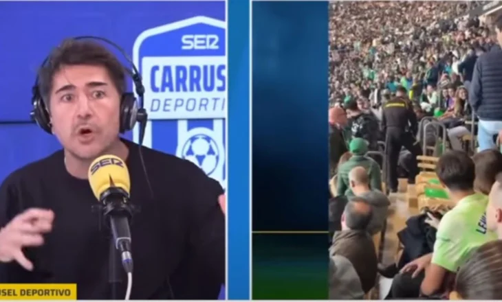 VIDEO/ Babai i Jamal nuk di të qëndrojë larg telasheve, sherr me tifozët në tribunë