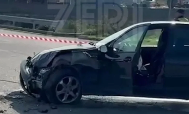 VIDEO/ Dalin pamjet e aksidentit ku u përfshi furgoni i FNSH-së në Fier