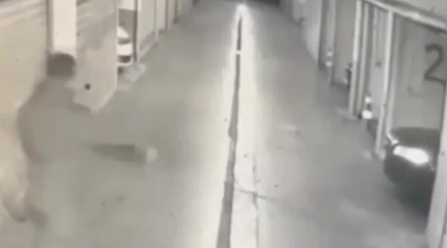 Video e re nga hetimet: Makina e autorëve del nga garazhi pak para vrasjes në Elbasan