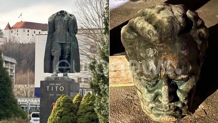 VIDEO- Josip Broz Titos i “pritet” koka në Slloveni, në pranga autorit për dëmtimin e…