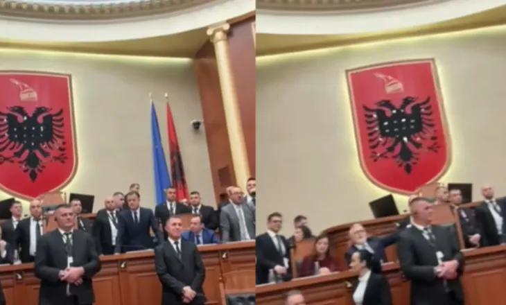 Video/ “O doktor, shih sa bukur duket kur bashkëqeverisni me ne”, deputeti i PS nxjerr pamjet nga sherri brenda Parlamentit