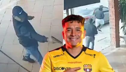 VIDEO/ Pamje tronditëse nga Ekuadori, momentet kur futbollisti ekzekutohet me bashkëshorten