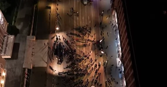 VIDEO- Protesta e opozitës në javën e 3-të, vetëm militantët nuk e braktisin Berishën