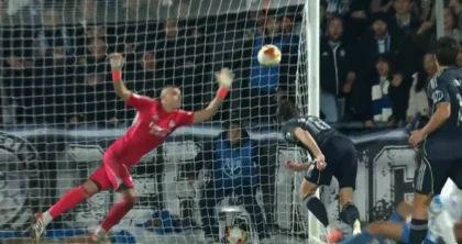 (VIDEO) Real Madrid kalon mes “fantazmash”: Lunin fluturon dhe heq golin e mundshëm të barazimit në fund!