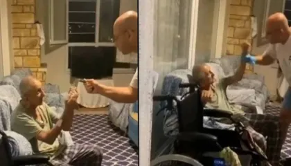 Video/ Skandali në azilin e pleqve në Turqi, i moshuari rrihet brutalisht nga kujdestari