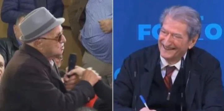 VIDEO/ Tentuan t’i marrin mikrofonin, demokrati reagon ndaj Berishës: Servilat nxirri në listë të hapur…