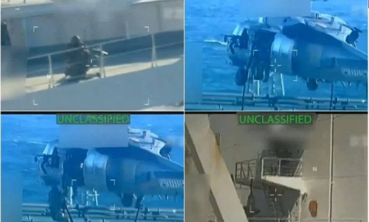 VIDEO/ Zbritje me litar nga një helikopter: Ja si forcat amerikane sekuestruan cisternën venezueliane