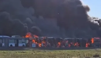 VIDEO- Zjarri në Durrës, reagon policia: U dogjën disa autobusë të vjetër