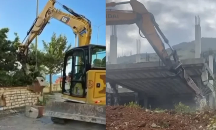 “Vijojmë …”, Rama poston një tjetër video nga aksioni i prishjes së ndërtimeve pa leje