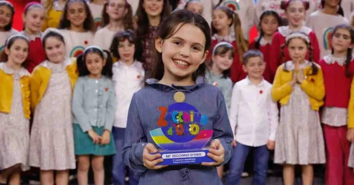 Vogëlushja shqiptare shkëlqen në Itali, fiton “Zecchino d’Oro 2025”