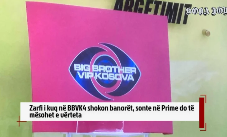 Zarfi i kuq në BBVK4 shokon banorët, sonte në Prime do të mësohet e vërteta