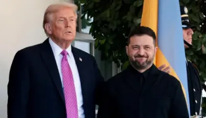 Zelensky: Rusia “nuk dëshiron paqe”, para takimit në Florida me Trumpin