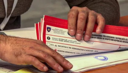 Zgjedhjet në Kosovë: Mbi 99% e votave të numëruara, VV 49,30%, PDK 21,01%, LDK 13,59, AAK 5,68%