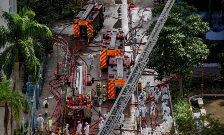 Zjarri vdekjeprurës në Hong Kong/ Shkon në 151 numri i viktimave, 13 të arrestuar