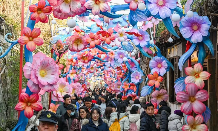 142 milionë udhëtime brenda Kinës gjatë pushimeve të Vitit të Ri 2026