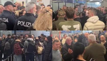 15 shqiptarë bllokohen në Brindizi: Autoritetet italiane na nxorën nga aeroporti, ka të sëmurë që duan përkujdes
