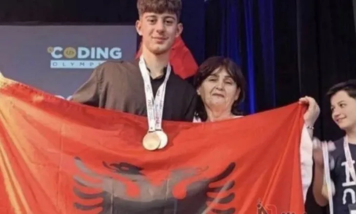 15-vjeçari nga Cërriku merr medalje ari në SHBA, i pari në botë në olimpiadën e matematikës