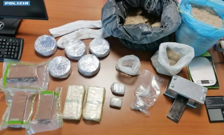 21-vjeçari shqiptar kapet me 6 kg heroinë në Verona, e kishte fshehur në bodrum