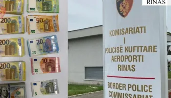 45-vjeçarja nga Kina tenton të largohet me 60 mijë euro të padeklaruara, kapet në Rinas