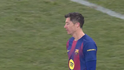 45′ e para: Fermin Lopez nuk mjafton, Lewandowski shënon në portën e gabuar. “Heshtje” për Bayern, Chelsea dhe Juventus (video)